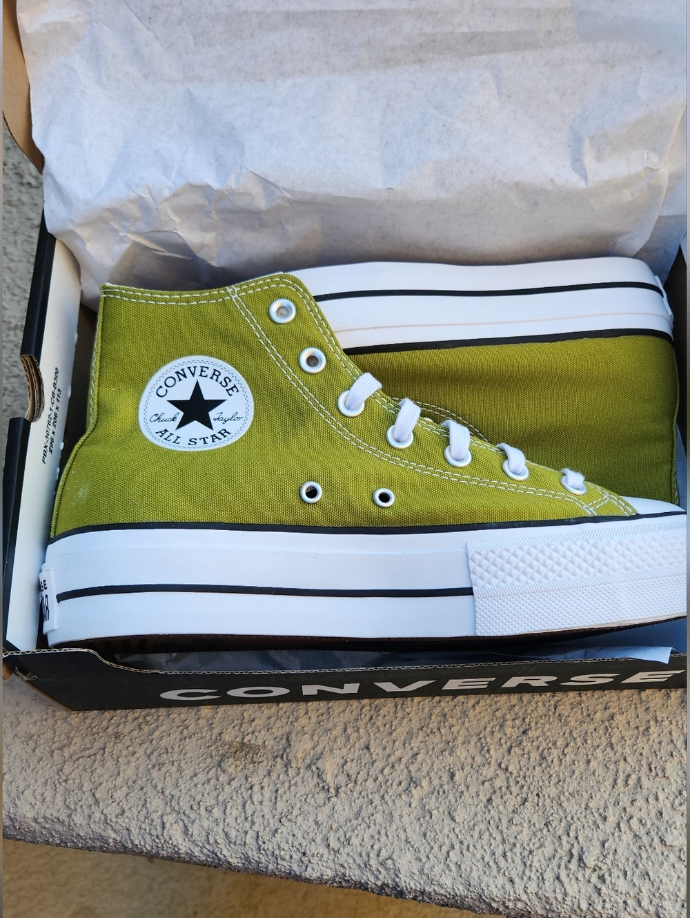 Converse Chuck Taylor All Star High Top Sneakers - Olive Green - Picture 3 of 11